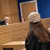 Students taking part in a Mock Courtroom Trial