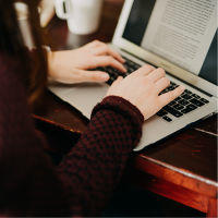 working-on-laptop