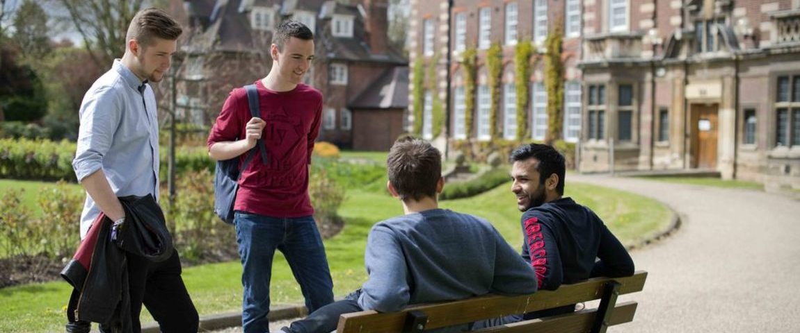 Students outside Derwent