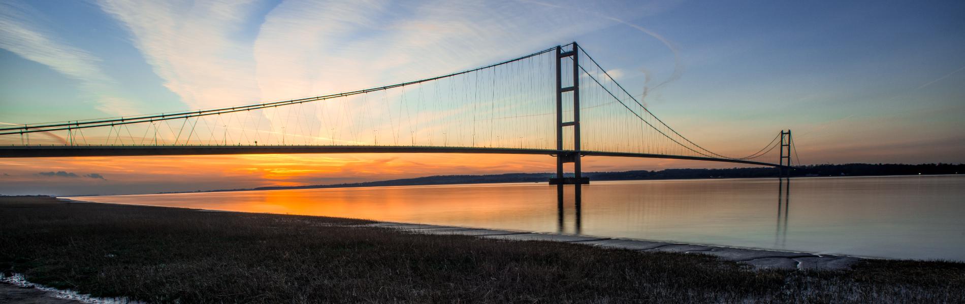 humber-bridge-sunset