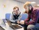 Students in the Fenner Collaboration Suite