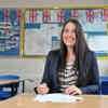 A Hull student on placement as a trainee teacher at Tollbar Academy
