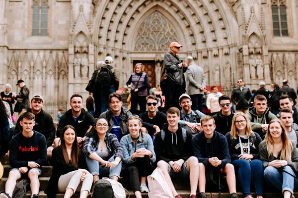 Geography Barcelona Field Trip 2019 Group