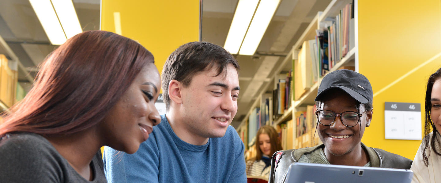 Students on Laptop