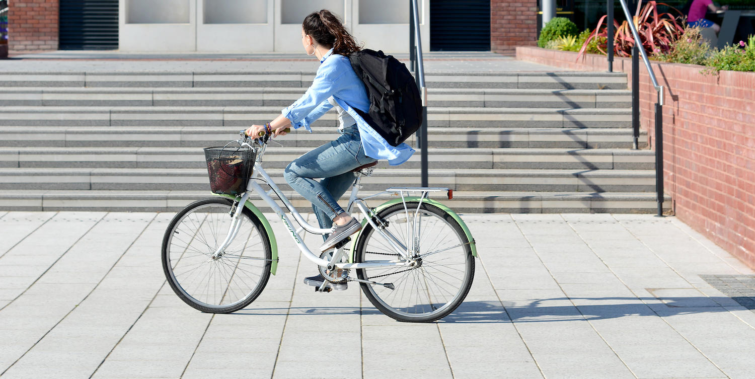 girl on bike bjl