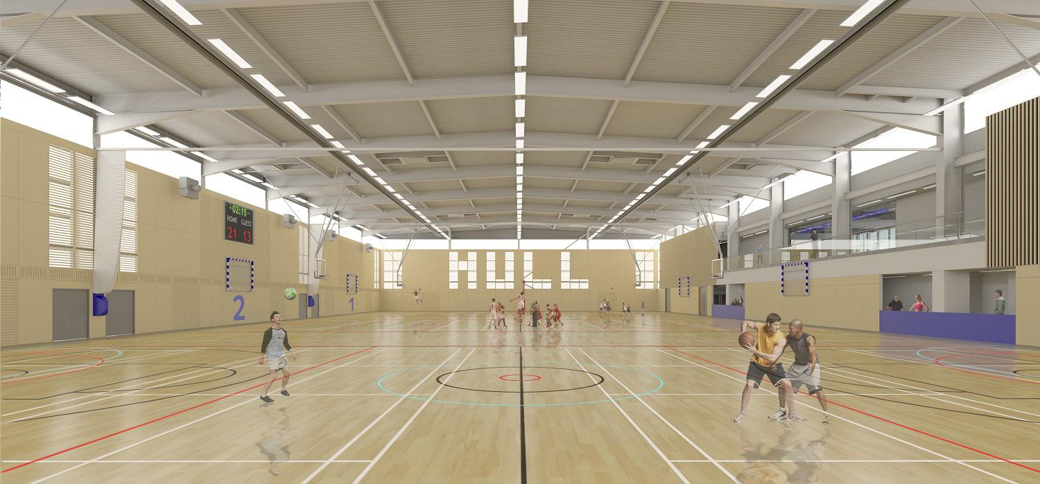 internal sports hall edit