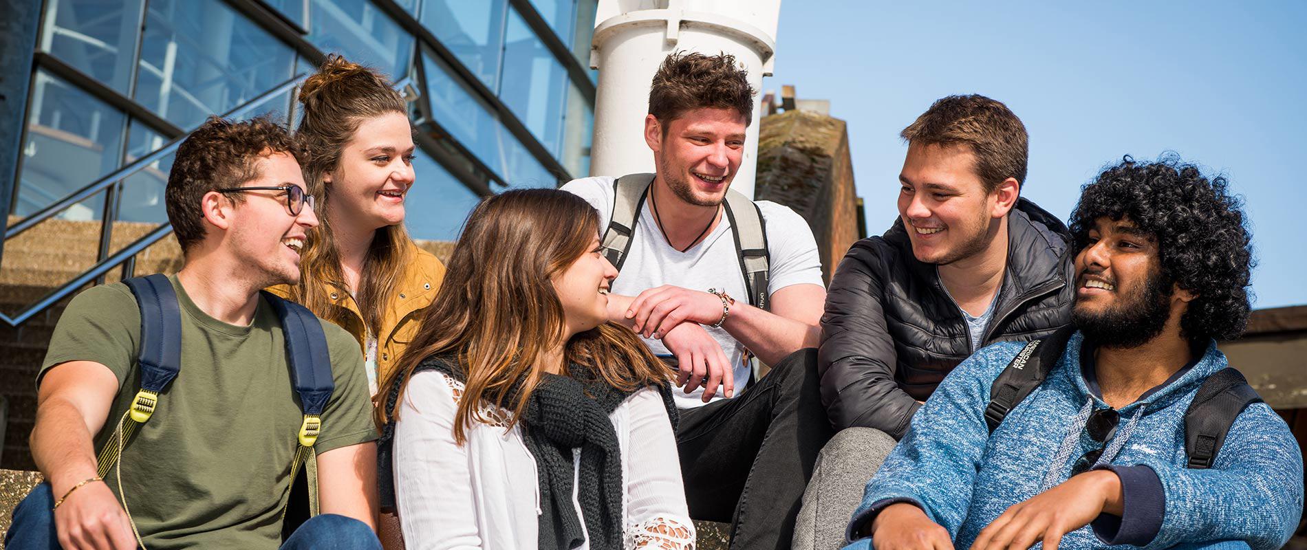 Students-Outside-Student-Central