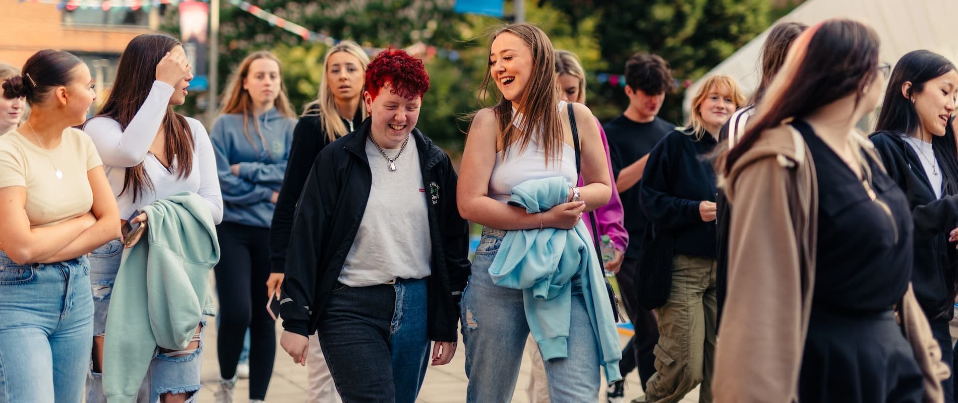 Visitors at the This is Hull - Uni Life festival