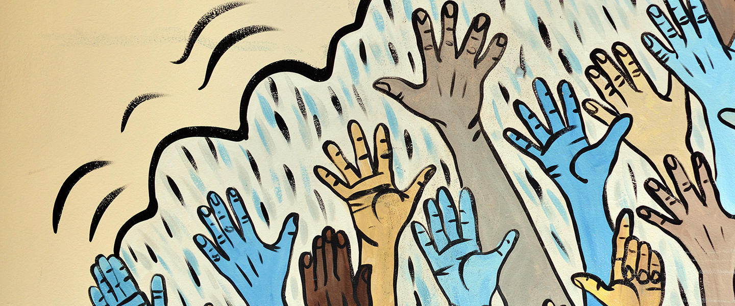 Hands artwork