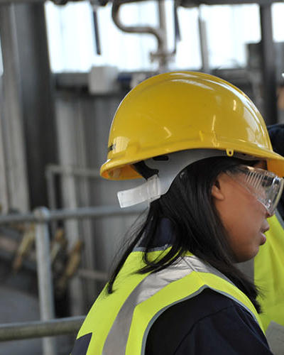 Students at the CATCH Facility
