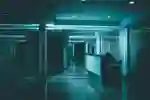Hospital at night