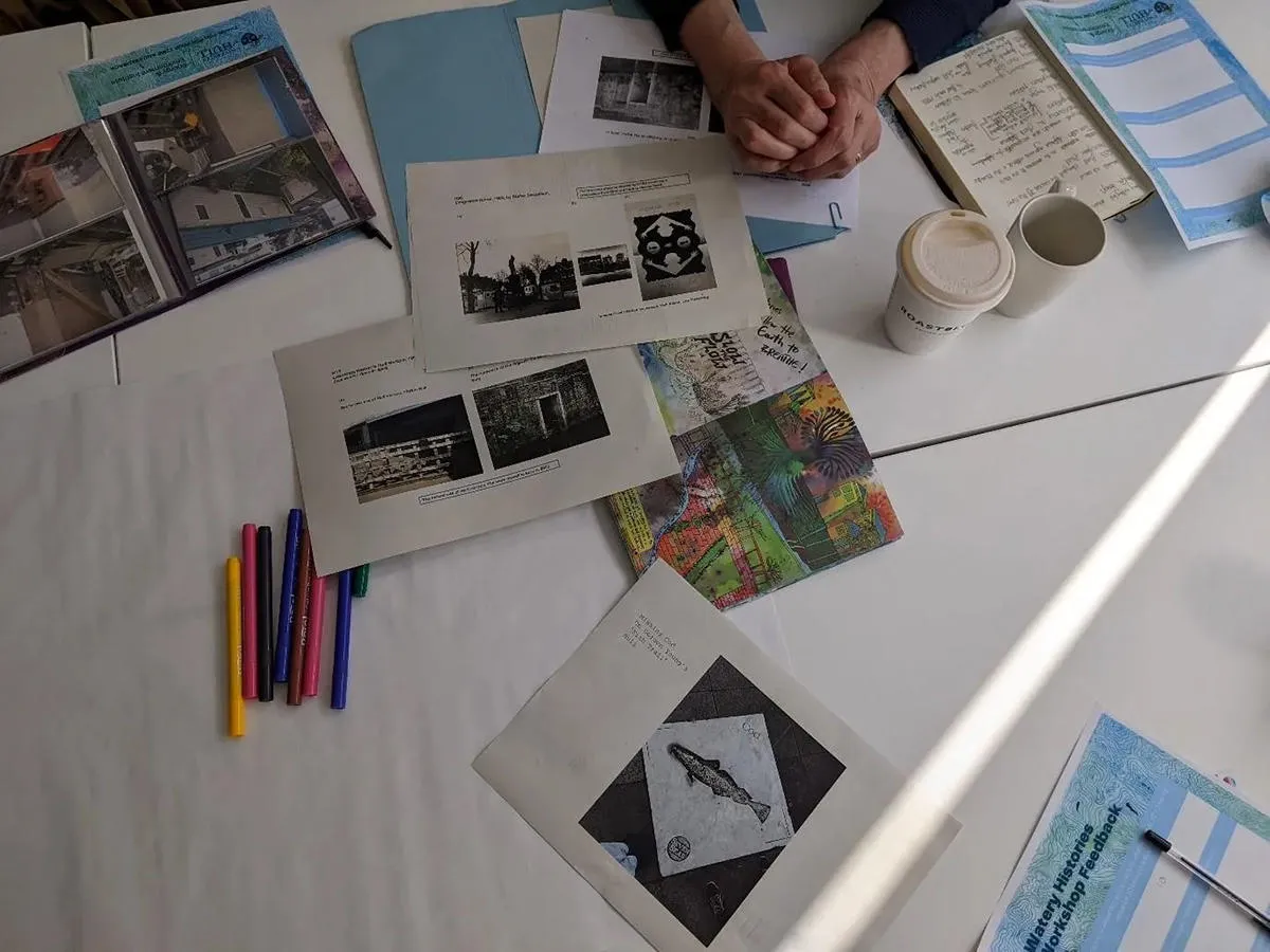 Community waterscapes workshop activity in action