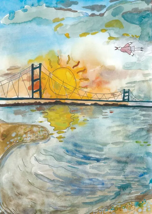 Humber Bridge from the Involve Hull Comic