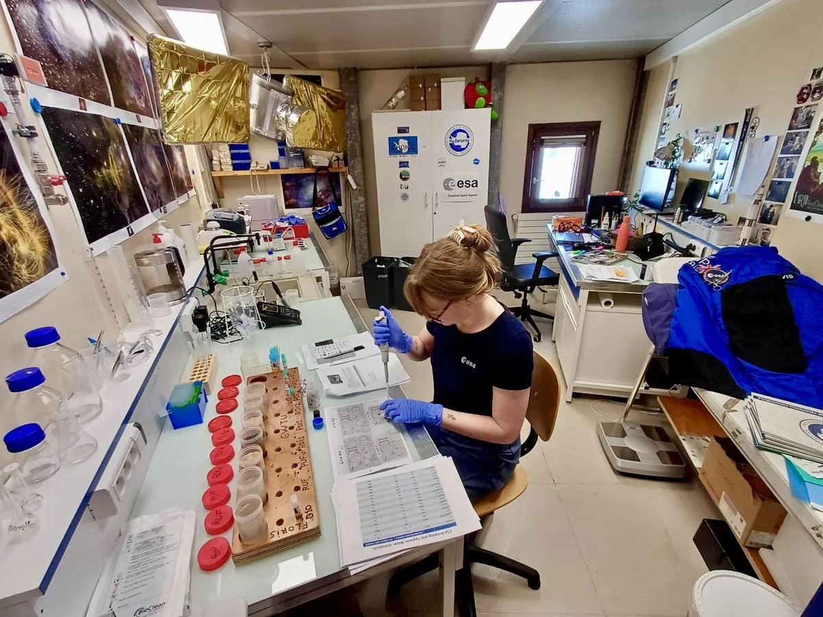 Nina Purvis Alumni Interview - Lab work