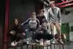 National Youth Theatre members in On The Edge rehearsal