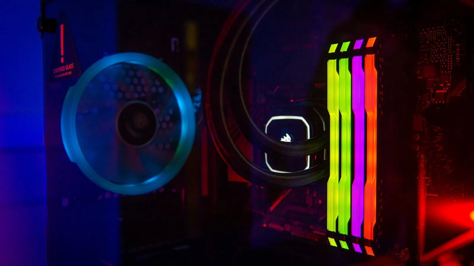 Brightly coloured high power computer