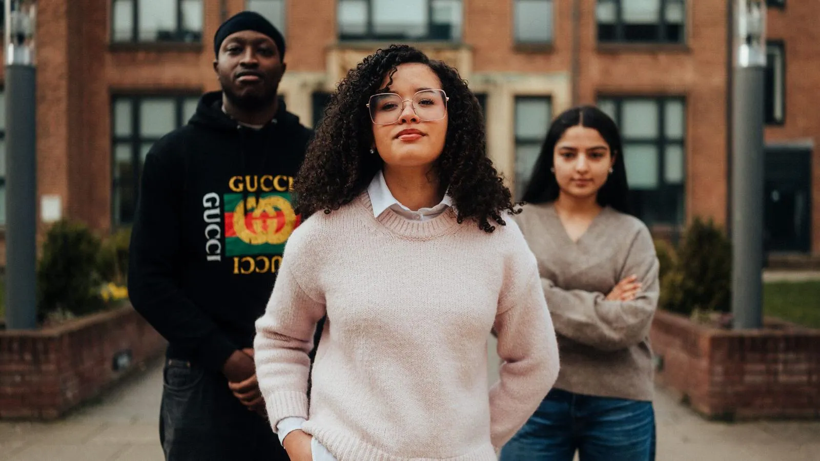 University of Hull Students on campus