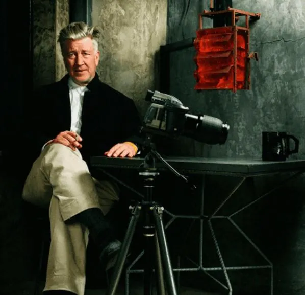 An Audience with David Lynch - David sat on chair
