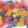 Arts Liveability Painting - artistic colours on white background
