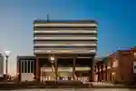 Brynmor Jones Library at Dusk