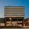Brynmor Jones Library at Dusk