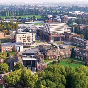 Campus Aerial from Cottingham Road Panoramic
