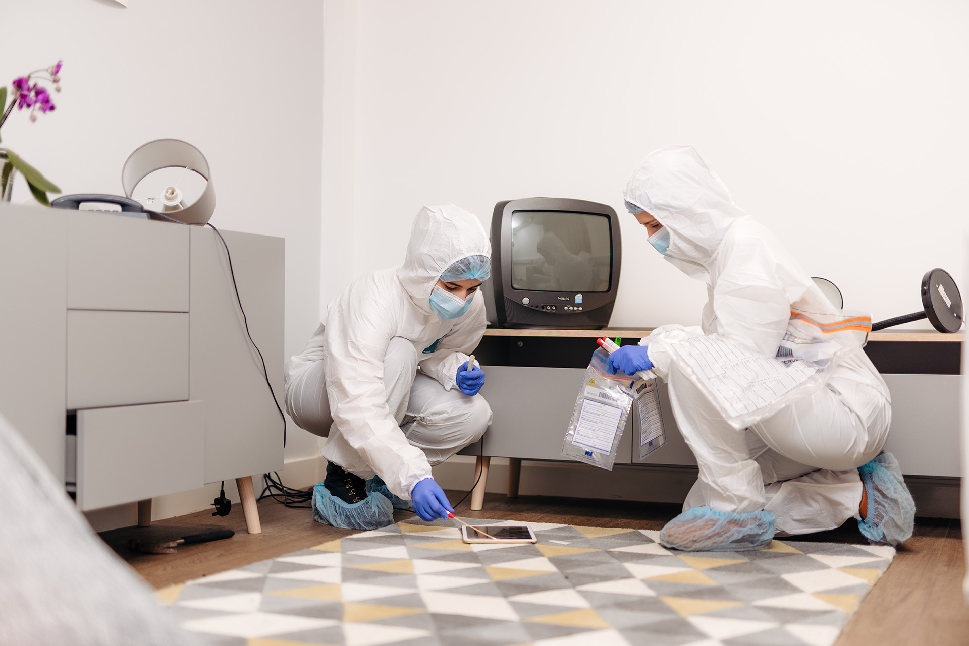 Criminology and Professional Policing Crime Scene Room at Hull