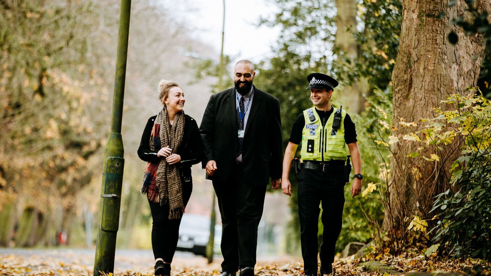 Criminology Student Megan Witty with Humberside Police