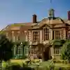 The exterior of the Derwent building which is a classical redbrick University style building