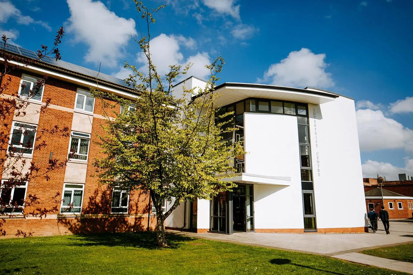 Outside of the Enterprise Centre