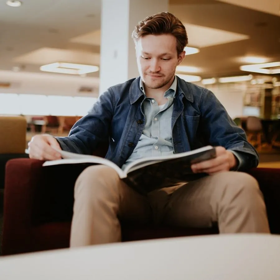 Ethan Harding reading at the University of Hull
