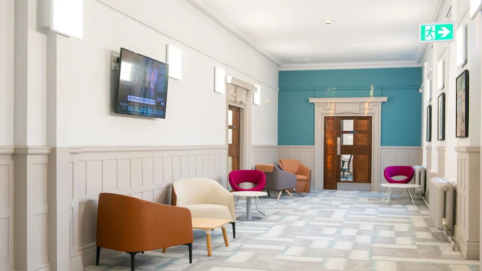 Executive Education Suite Corridor