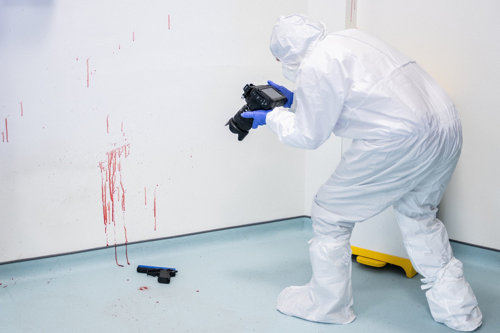 Forensic Science Blood Pattern Analysis Room