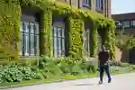 Great White Way with Virginia Creeper on Chemistry Building