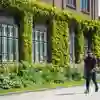 Great White Way with Virginia Creeper on Chemistry Building