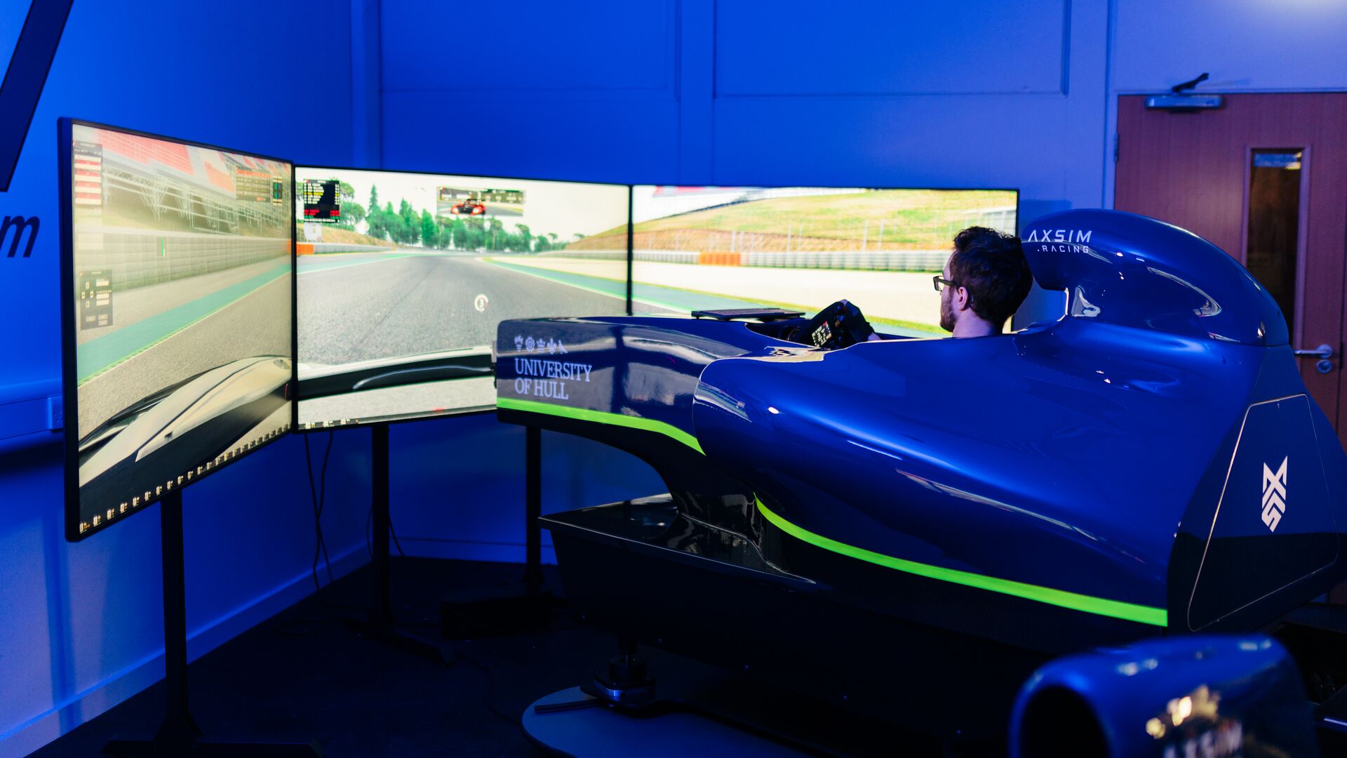 F1 Simulator at the University of Hull