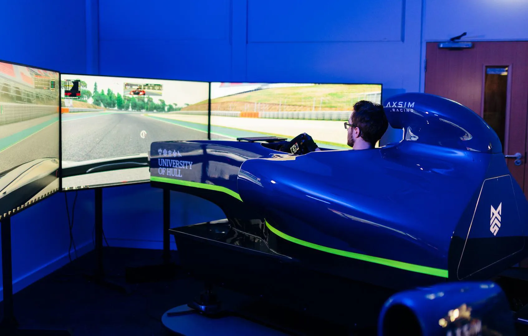 F1 Simulator at the University of Hull