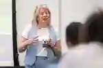 Fiona Walkley gives presentation