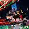 Students on Hull Fair ride.