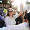 Making new friends and exploring campus life at Freshers Week