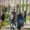 International Arrival Student Tour outside Business School
