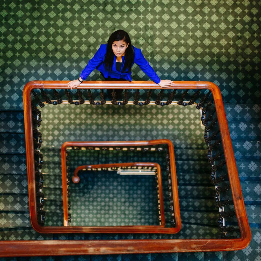 Jacqueline Gomes-Neves, politics student, in westminster on placement