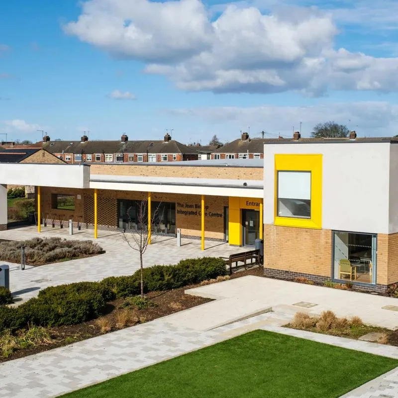 Exterior view of the Jean Bishop Integrated Care Centre