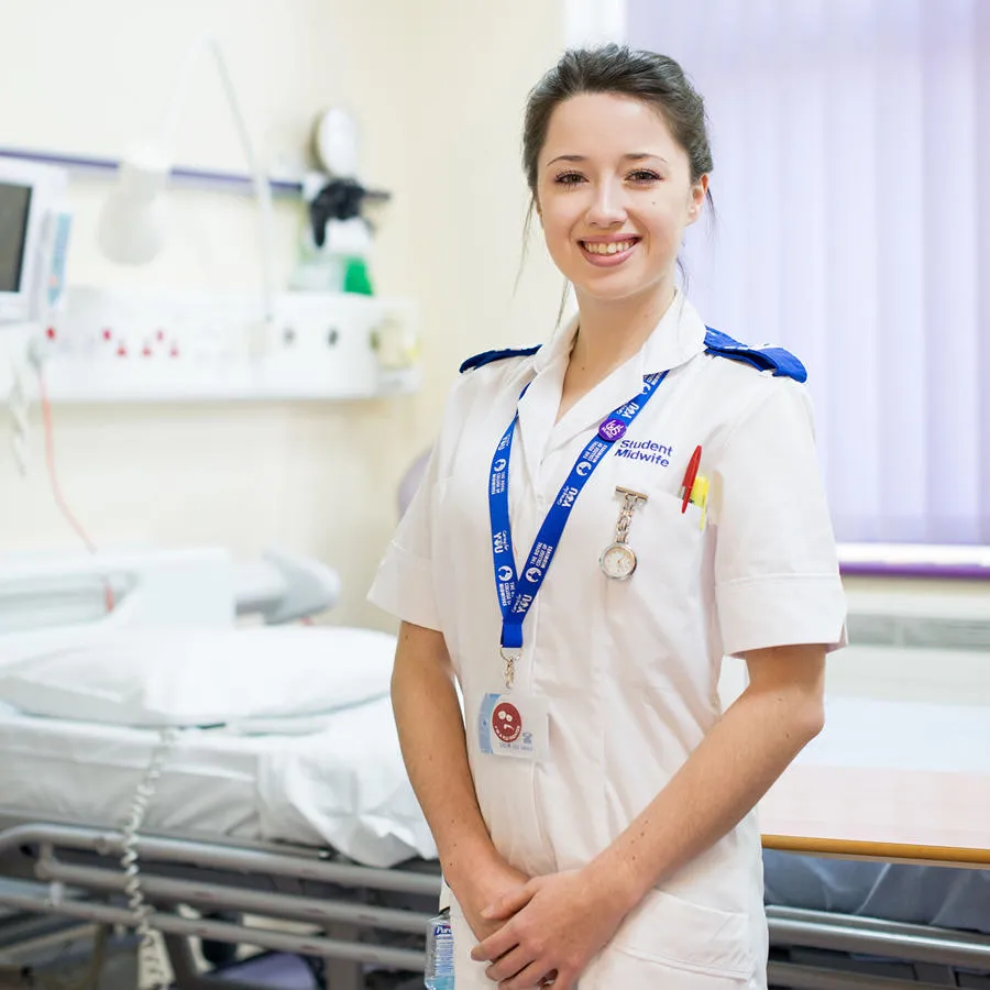 A student midwife at Hull Women and Childrens Hospital