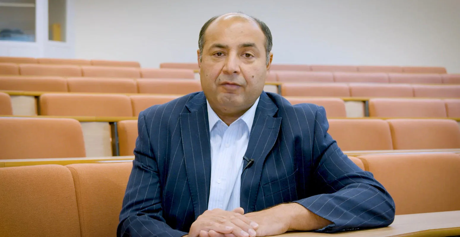 Professor Niaz A Shaw discussing the University of Hull's LLM International Law course