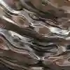 Abstract metallic shapes