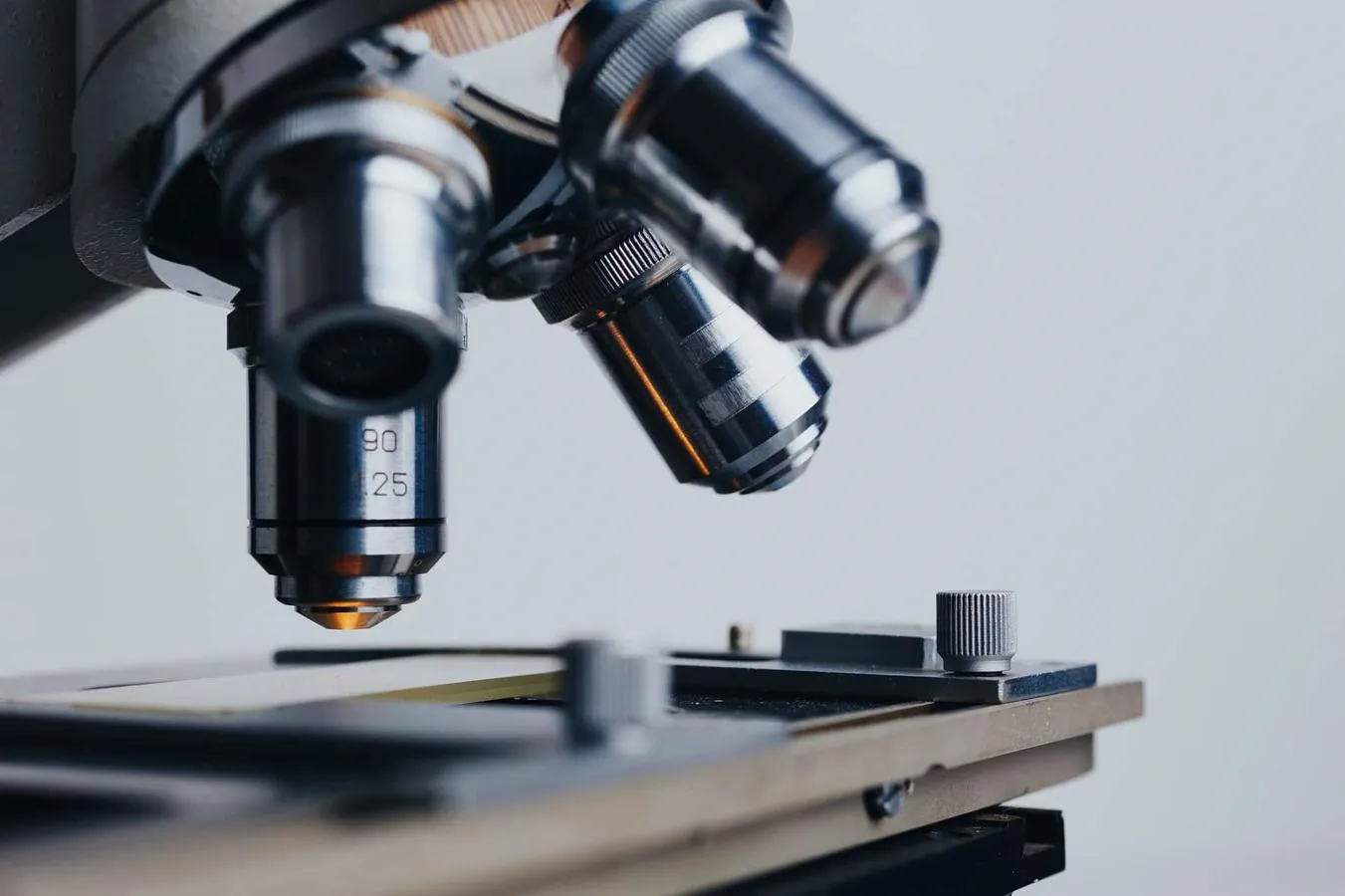 Close up of a microscope - Biomedical Sciences at the University of Hull
