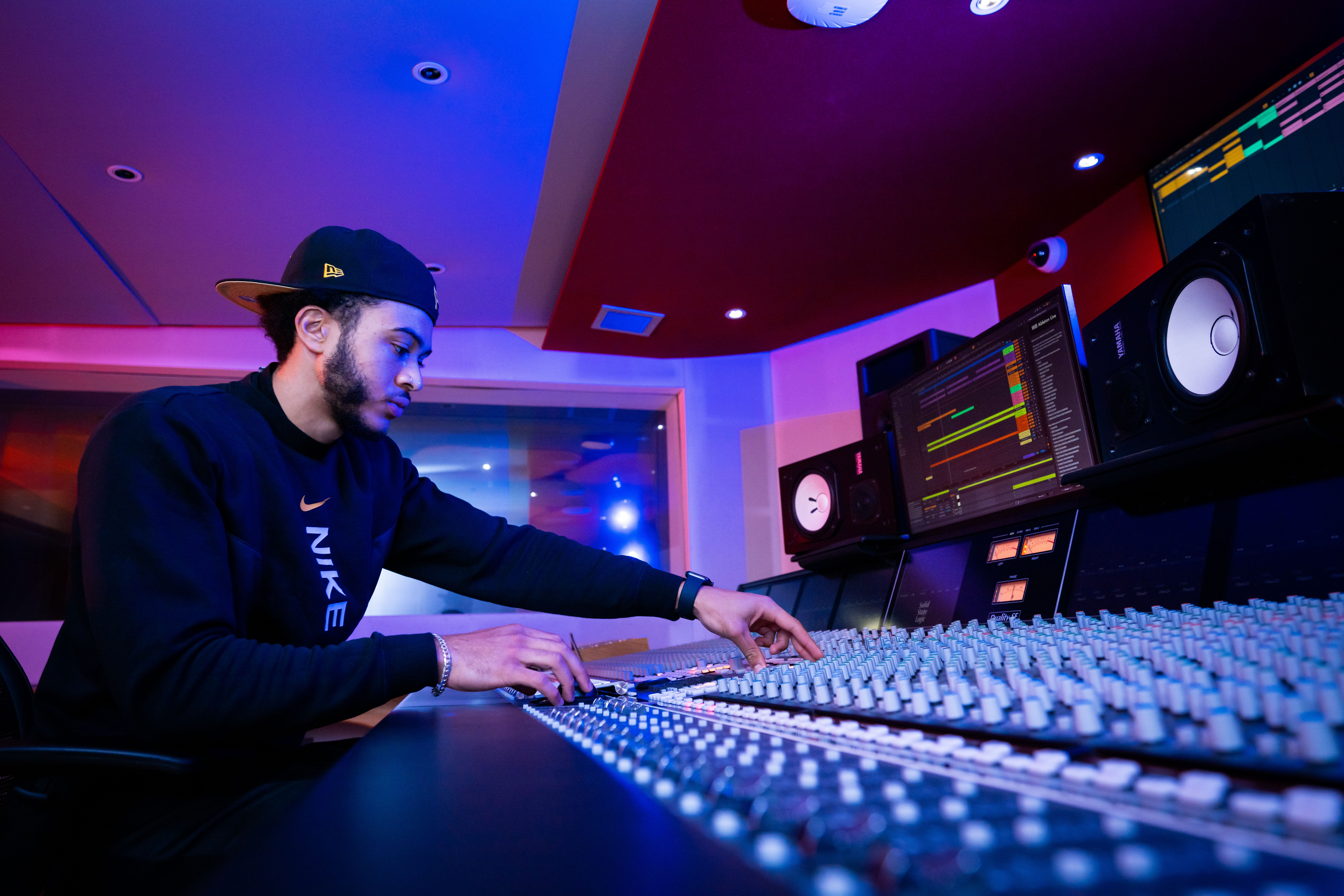 Music Duality Control Room at the University of Hull