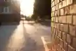 Blurred view of a street 