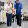 Practical session on the Physiotherapy BSc Hons degree course